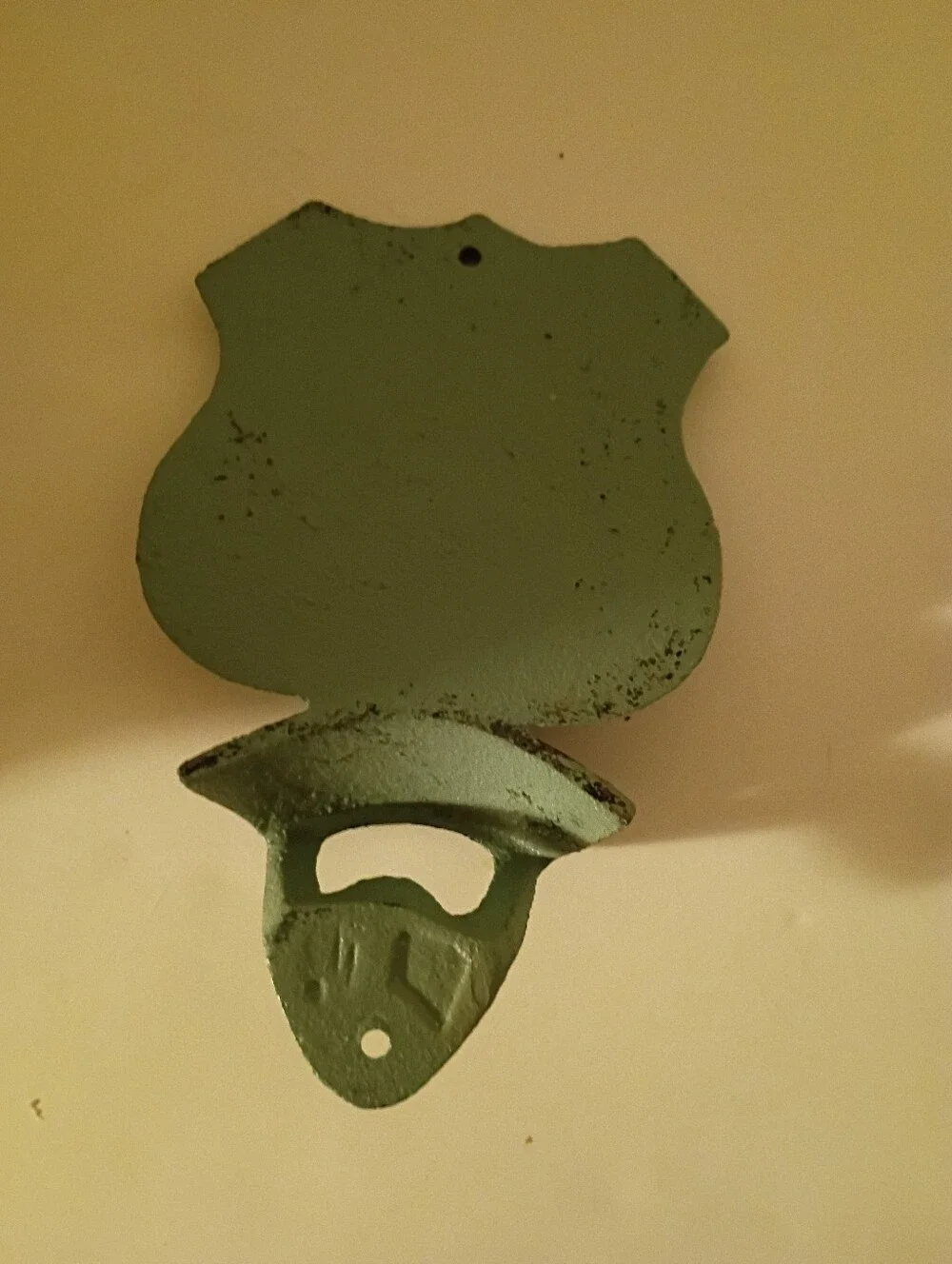 Route 66 Wall Mounted Cast Iron Bottle Opener